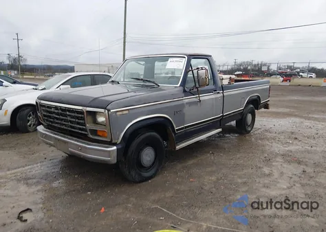 1983 Ford F100 from USA, damaged, VIN 1FTCF10Y6DLA71215